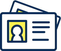 本人確認書類のイラスト